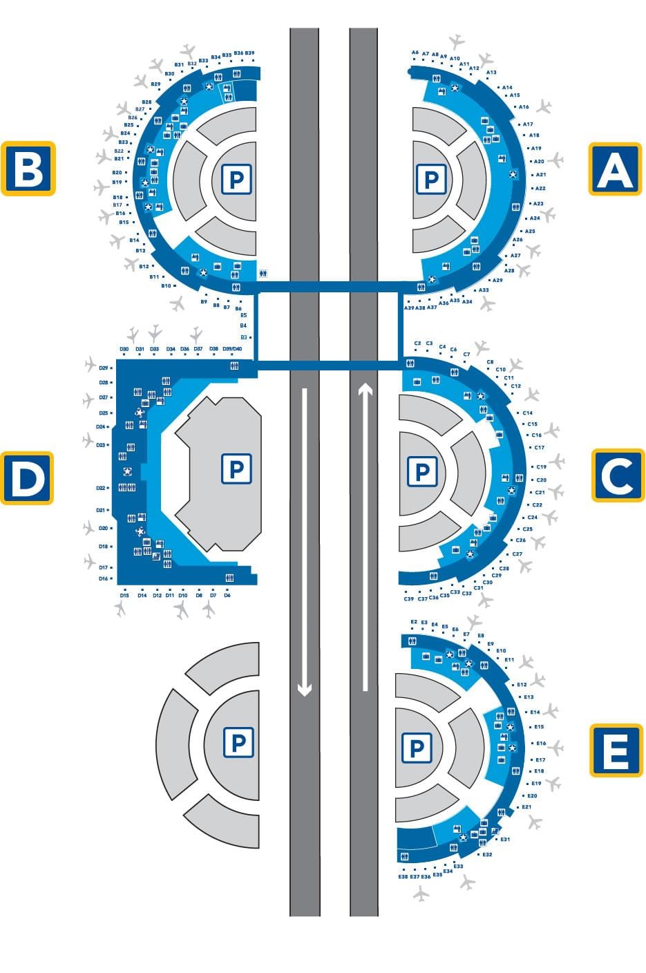 kat jeyografik nan DFW ayewopò